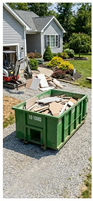 10 yard dumpster